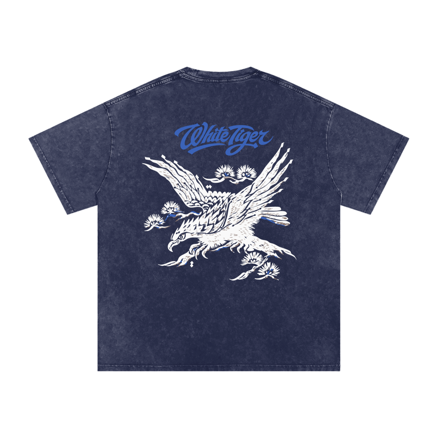 Yokosuka  - Snow Washed Oversized Cotton T-Shirt