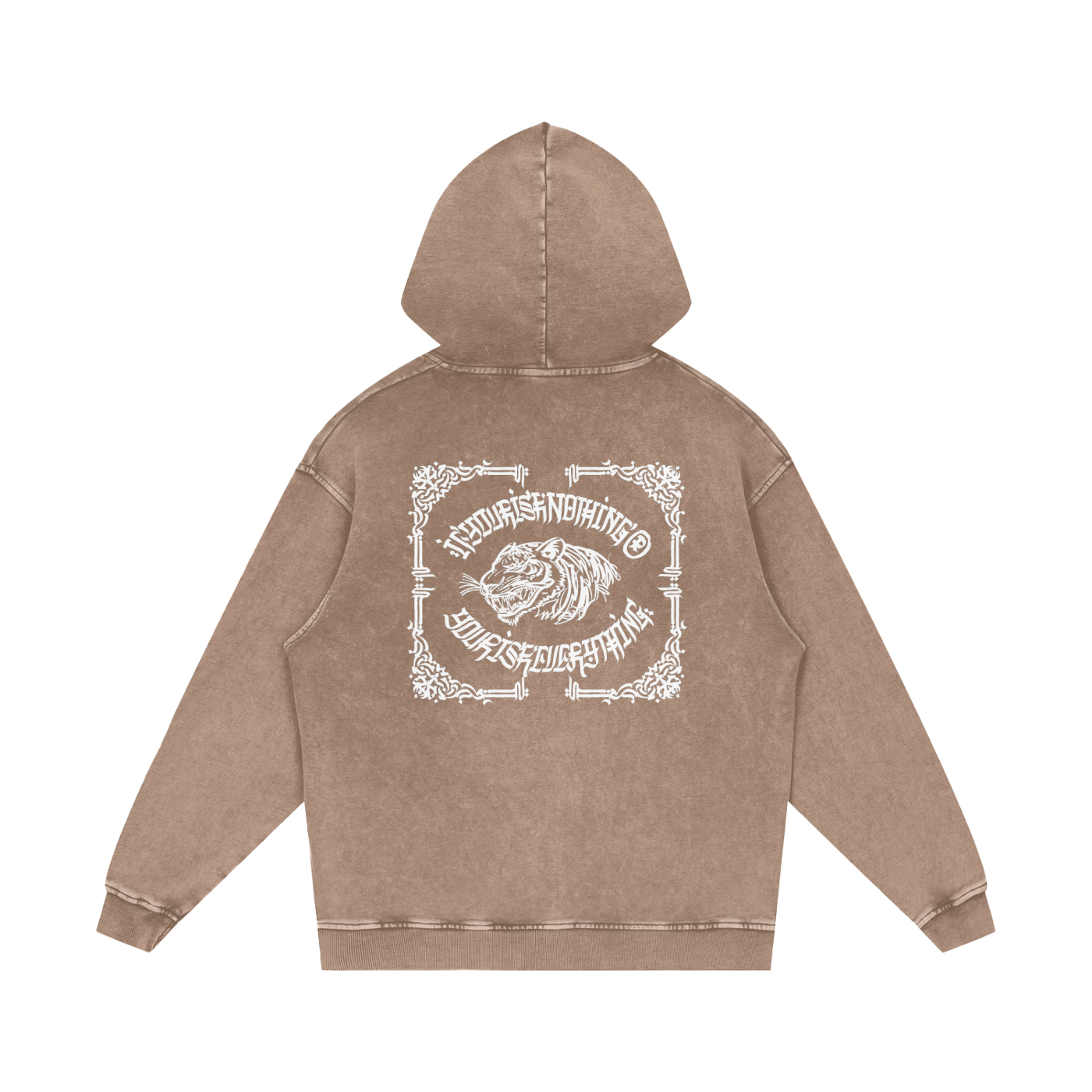 Furēmu - Unisex Snow Washed Hoodie
