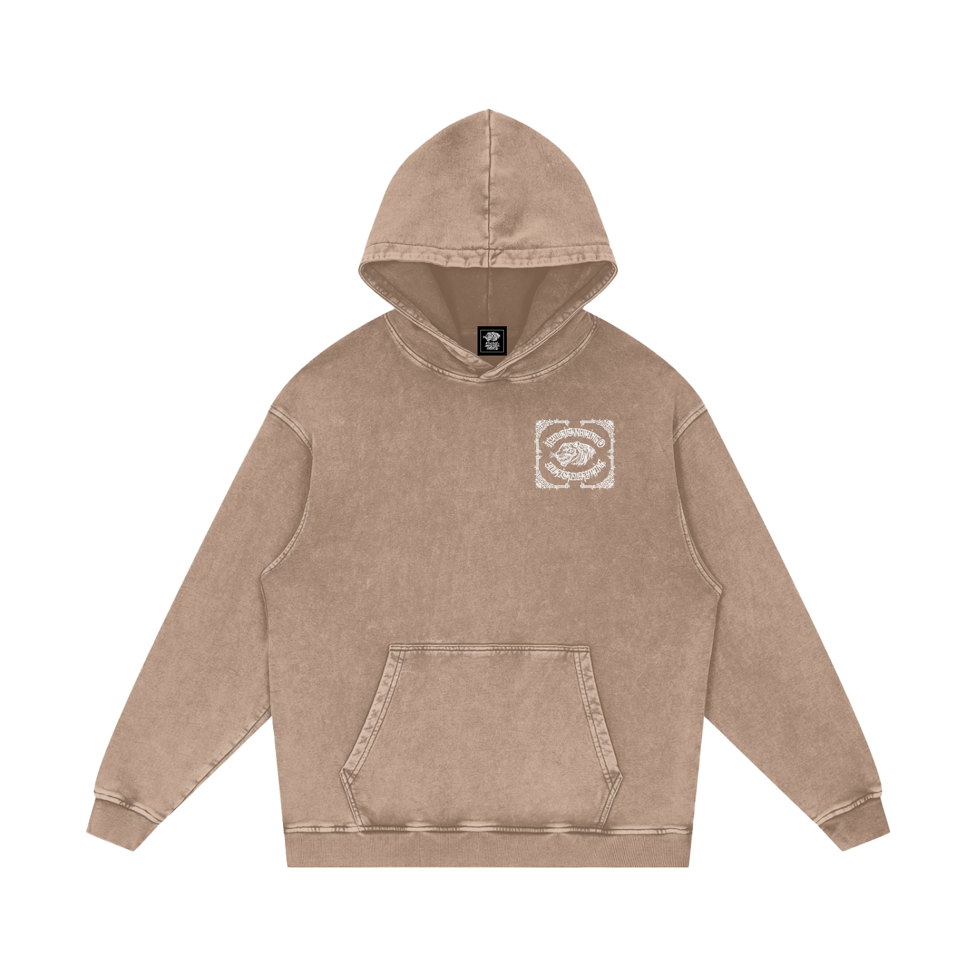 Furēmu - Unisex Snow Washed Hoodie