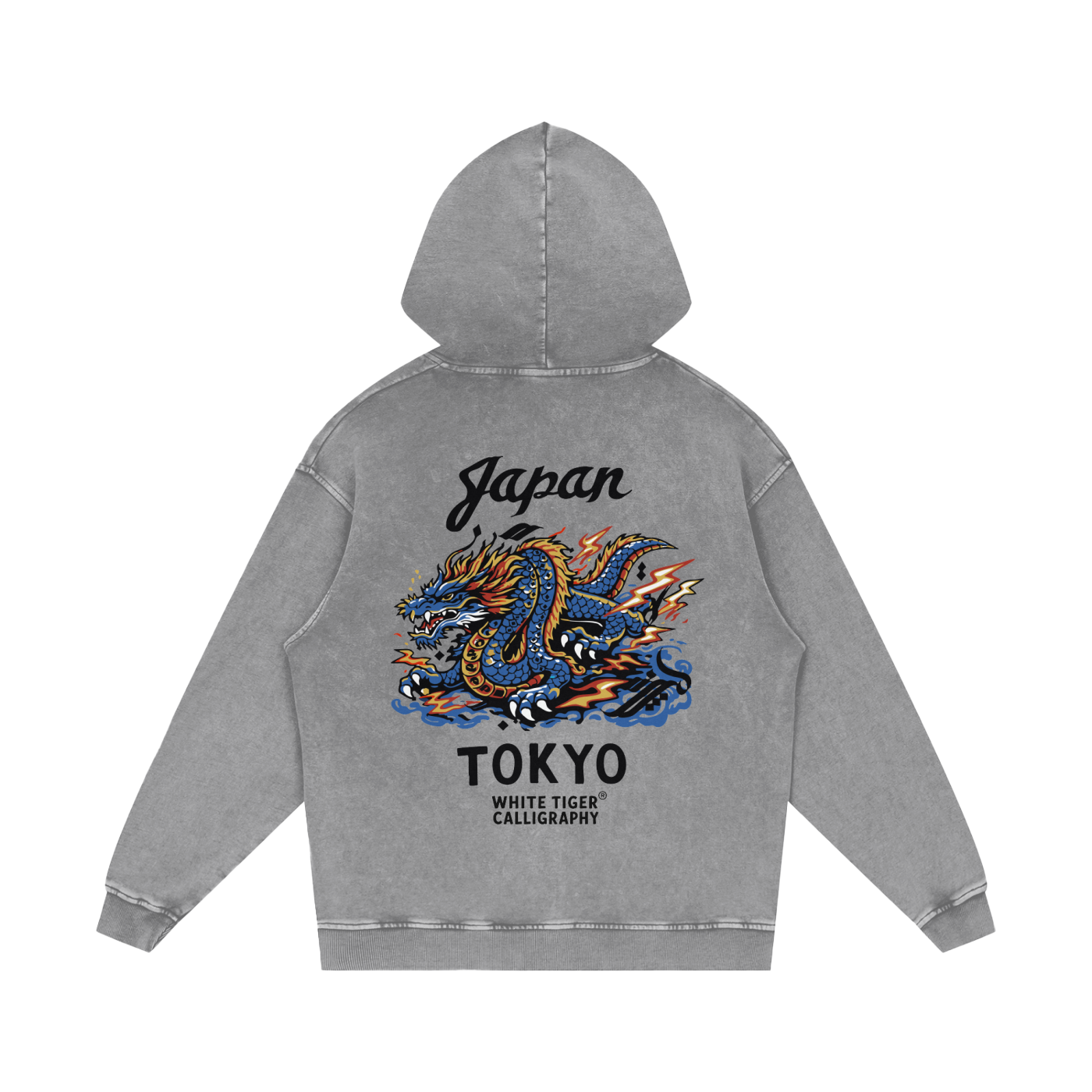Tatsudoshi - Unisex Snow Washed Hoodie