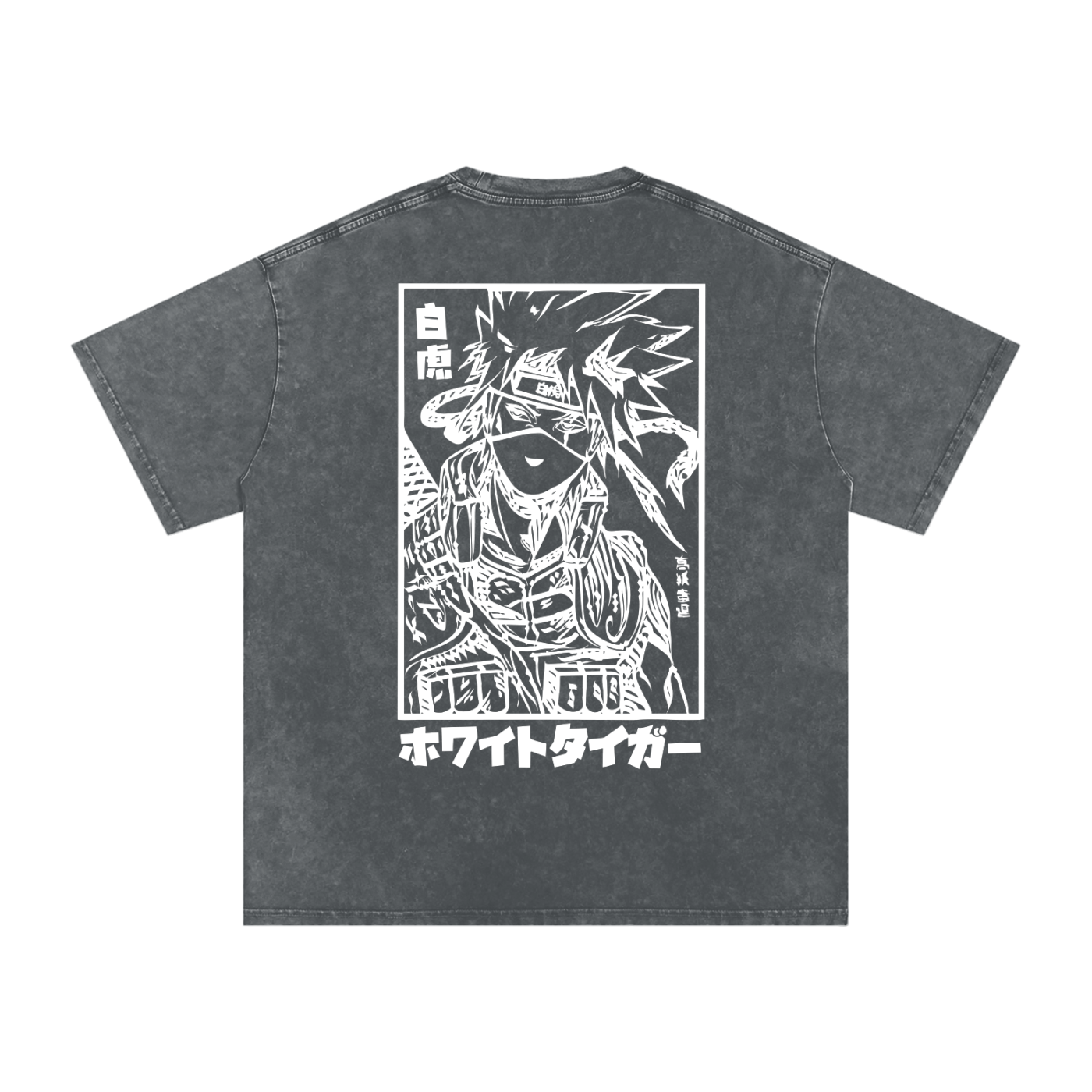 Kakashi - Snow Washed Oversized T-Shirt