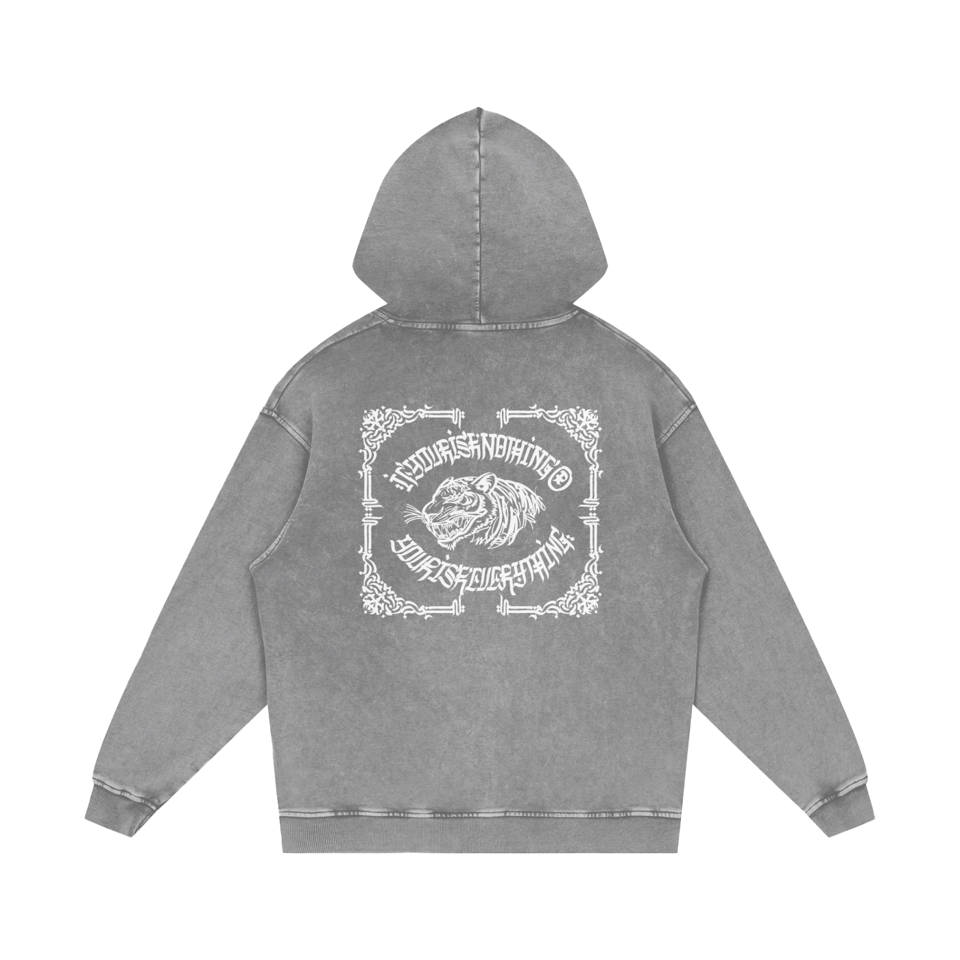 Furēmu - Unisex Snow Washed Hoodie