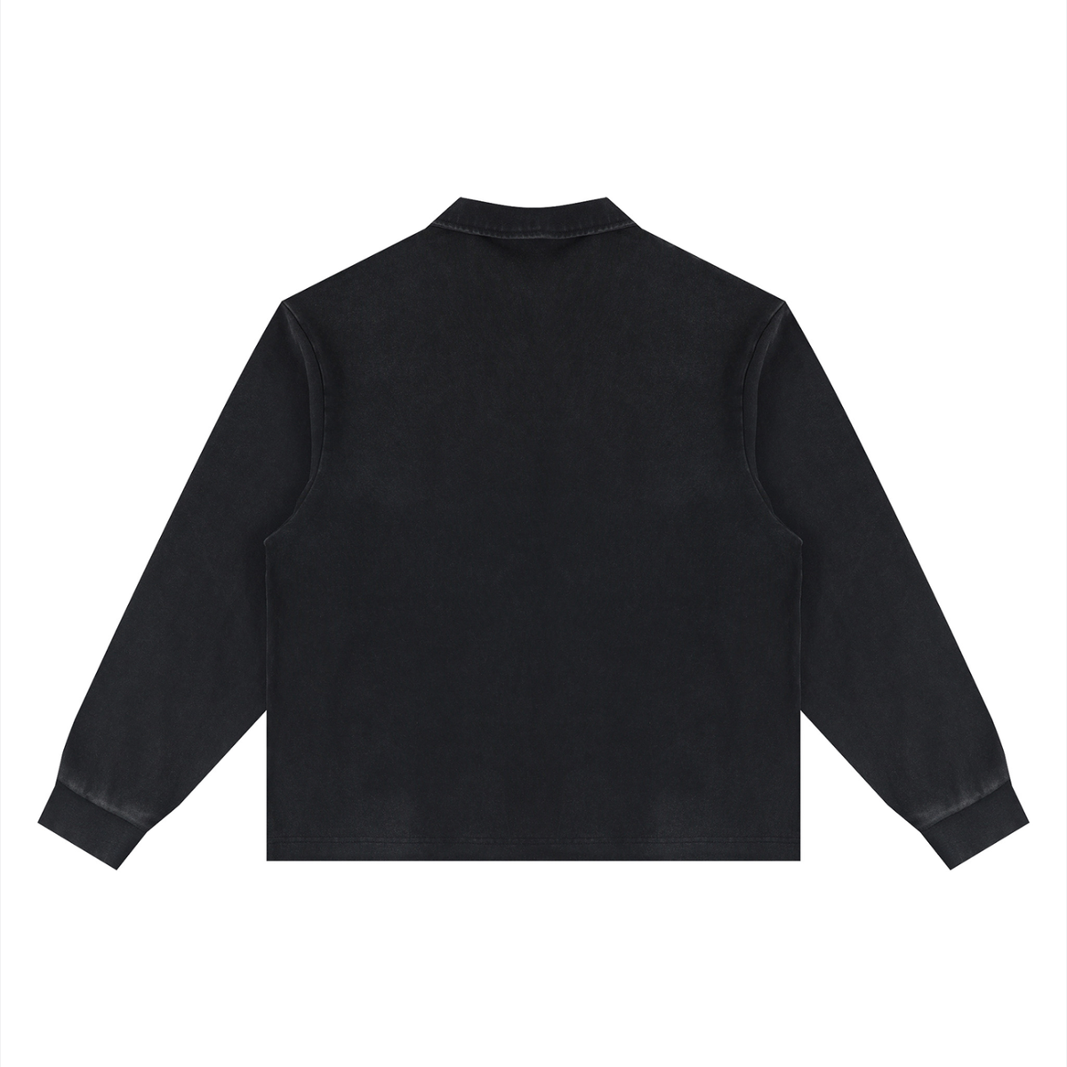 Athletic Club - Unisex Loose Long Sleeve Polo Shirt