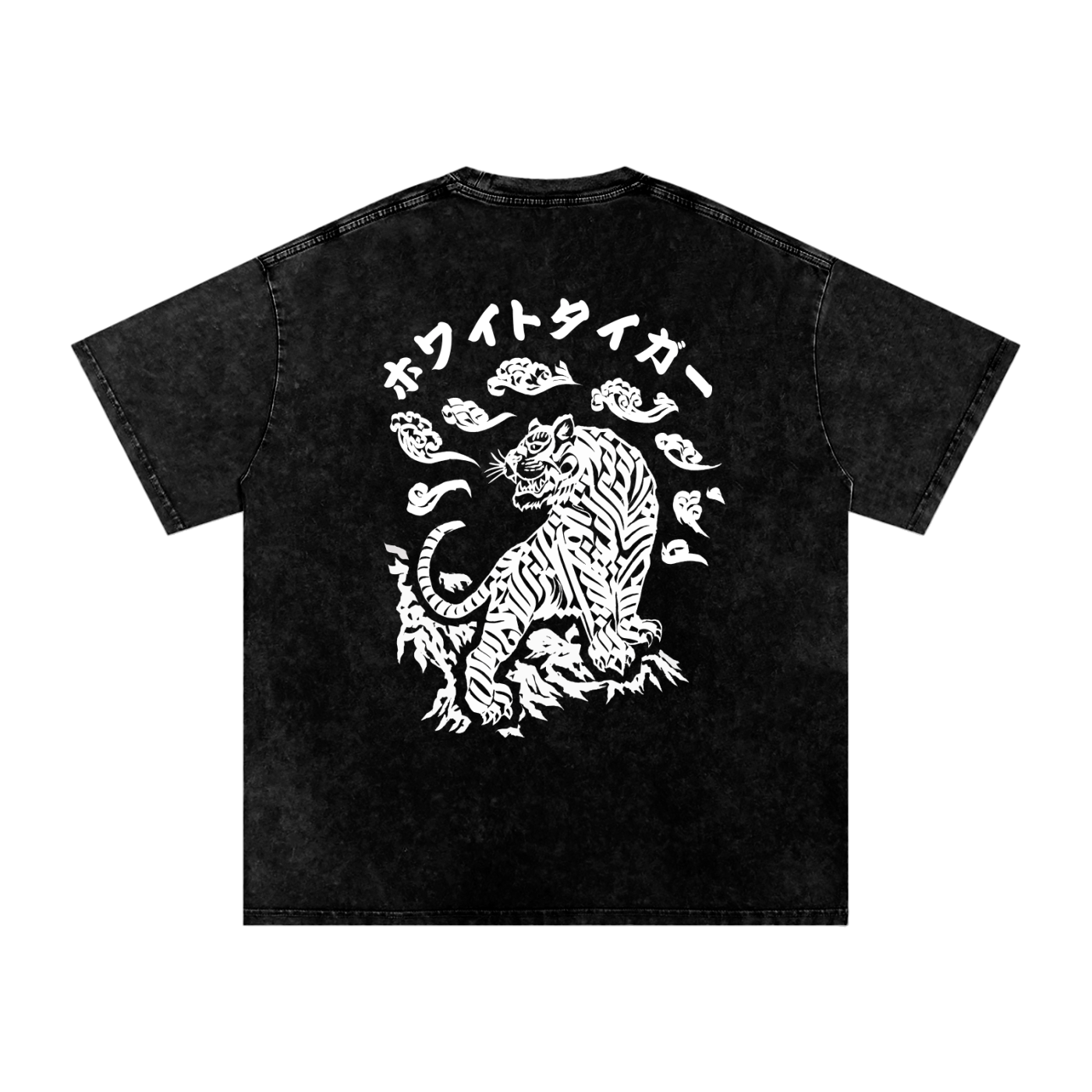 Byakko - Snow Washed Oversized T-Shirt