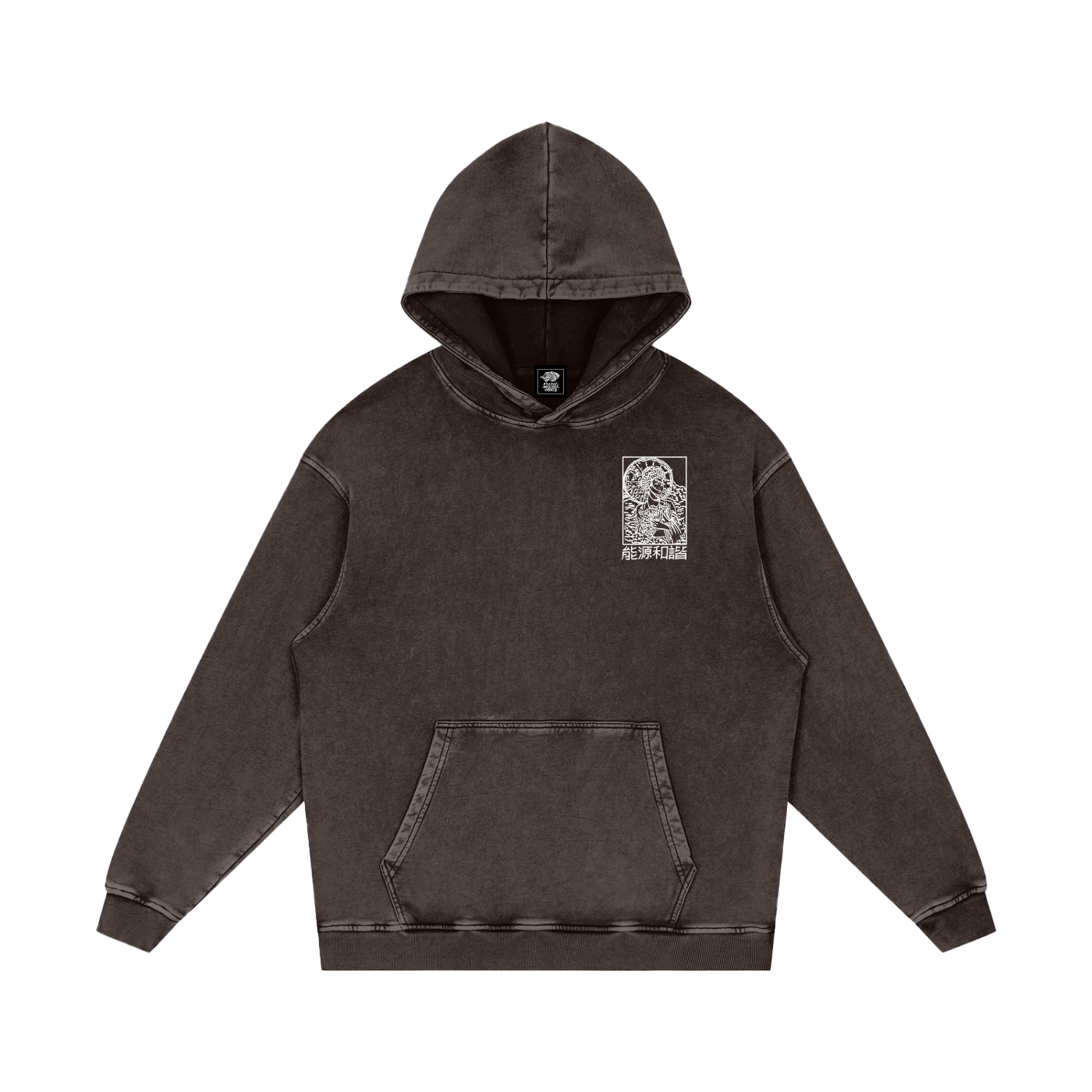 Geisha - Unisex Snow Washed Hoodie