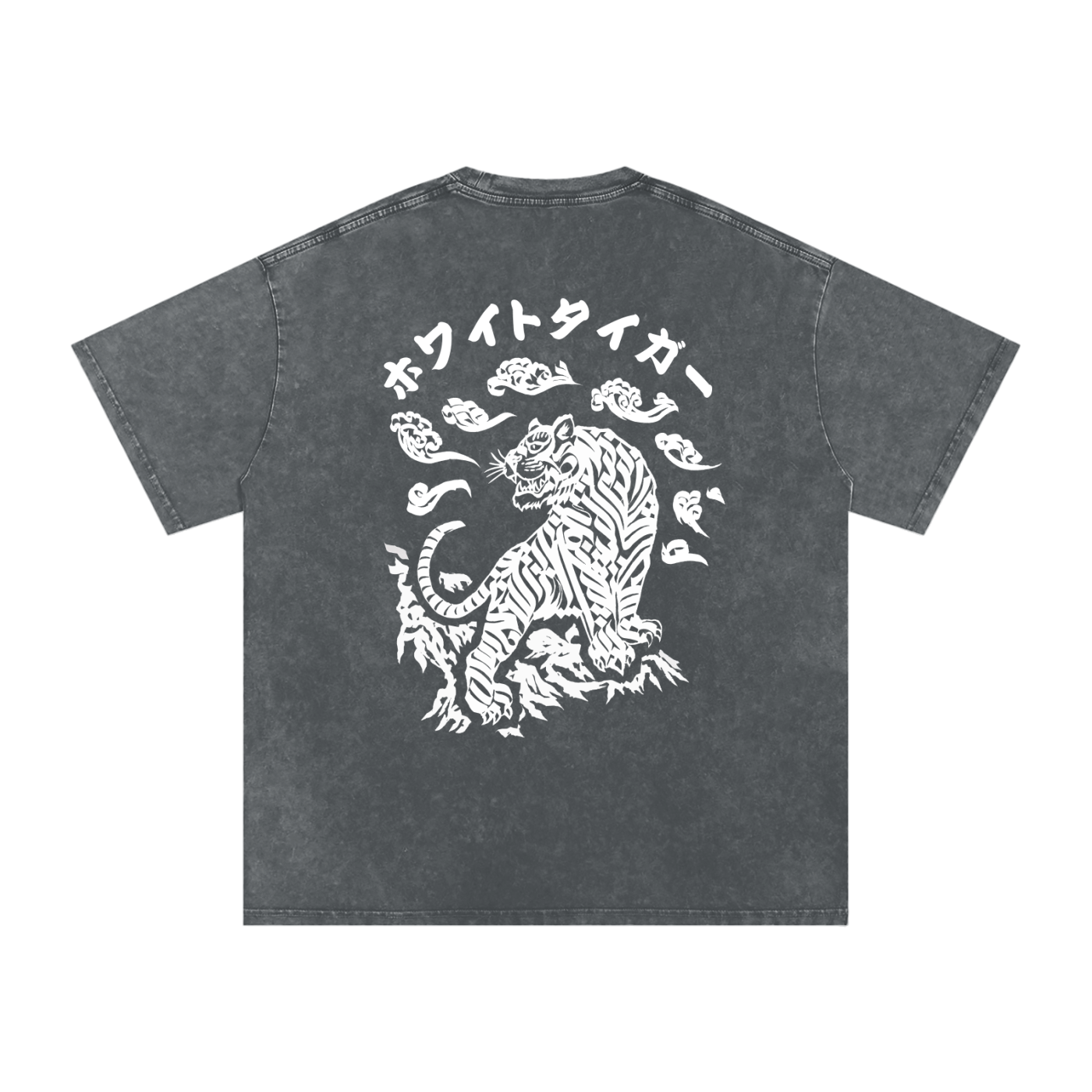 Byakko - Snow Washed Oversized T-Shirt