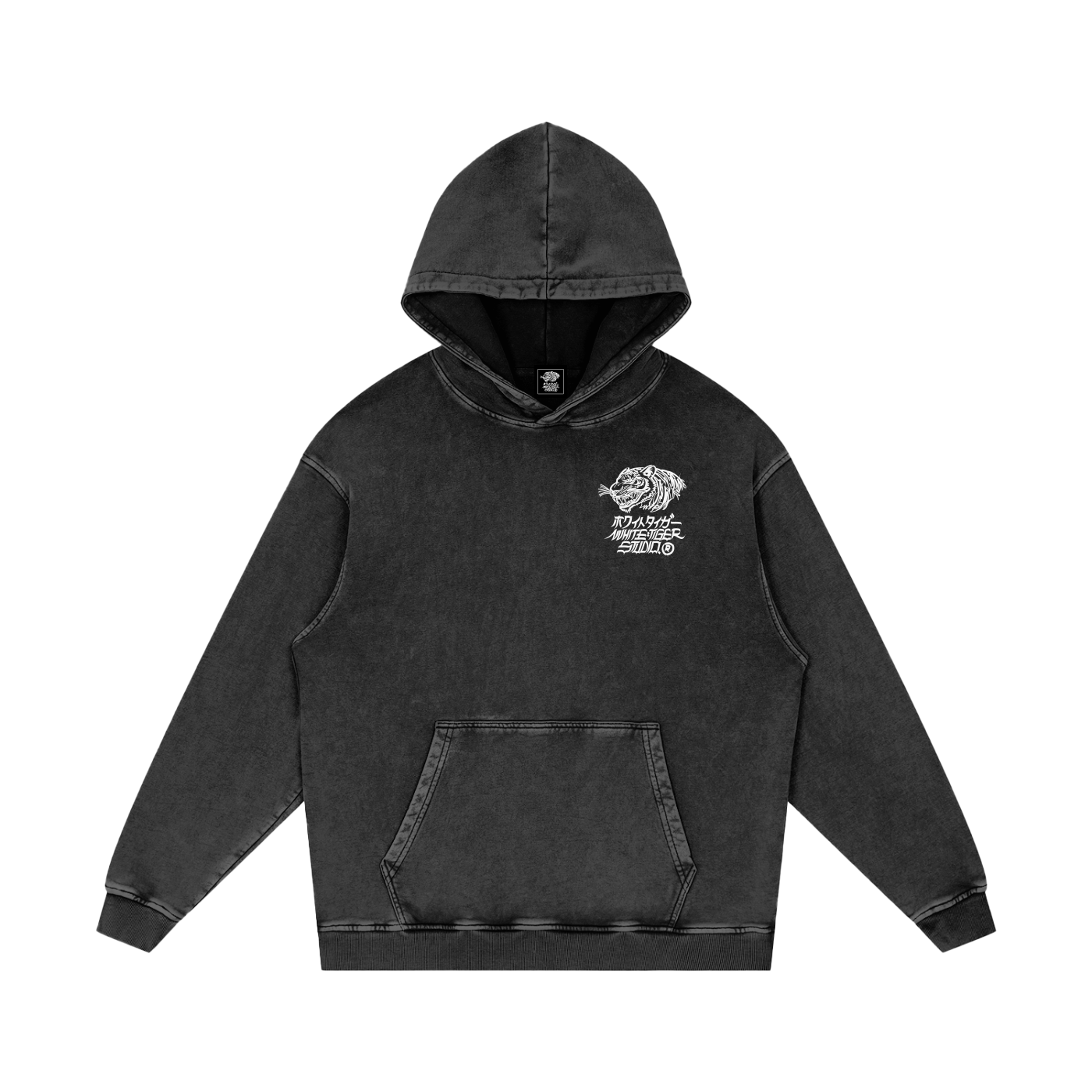 Shin'yū - Unisex Snow Washed Hoodie