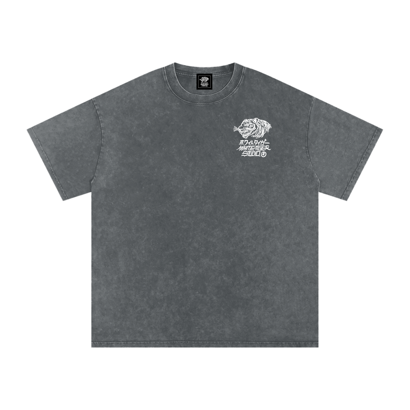 Shin'yū - Snow Washed Oversized T-Shirt