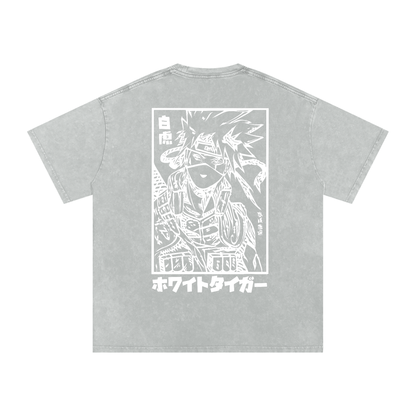 Kakashi - Snow Washed Oversized T-Shirt