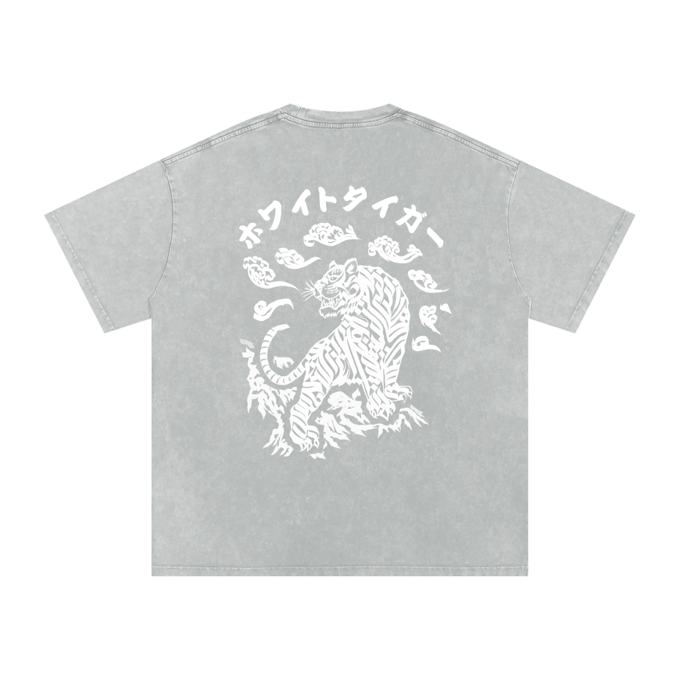 Byakko - Snow Washed Oversized T-Shirt