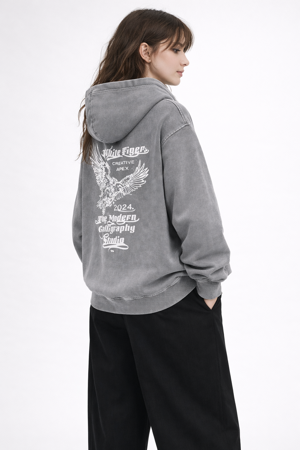Adorā - Unisex Snow Washed Hoodie