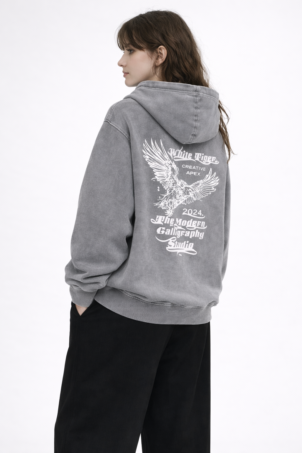 Adorā - Unisex Snow Washed Hoodie