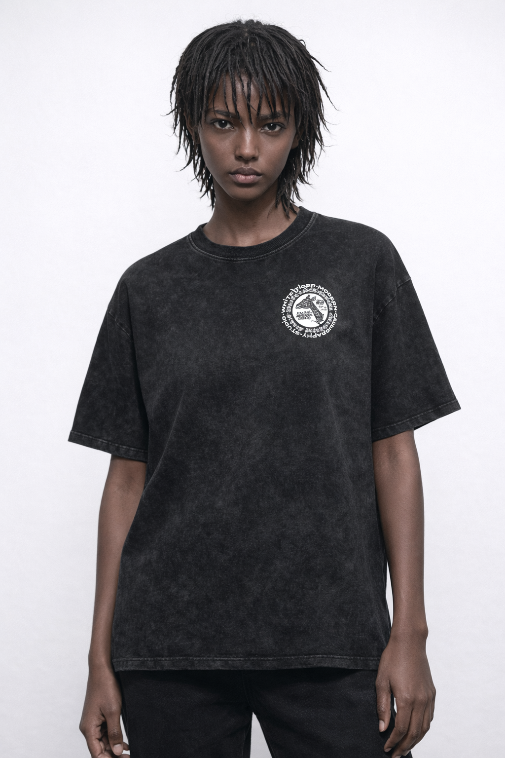 Kirin - Snow Washed Oversized T-Shirt