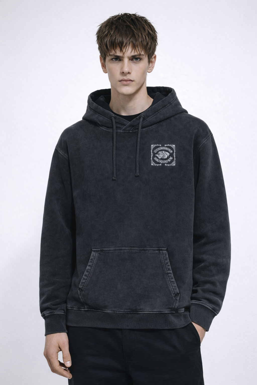 Furēmu - Unisex Snow Washed Hoodie