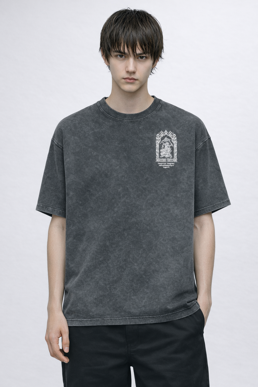Kaisai - Snow Washed Oversized T-Shirt