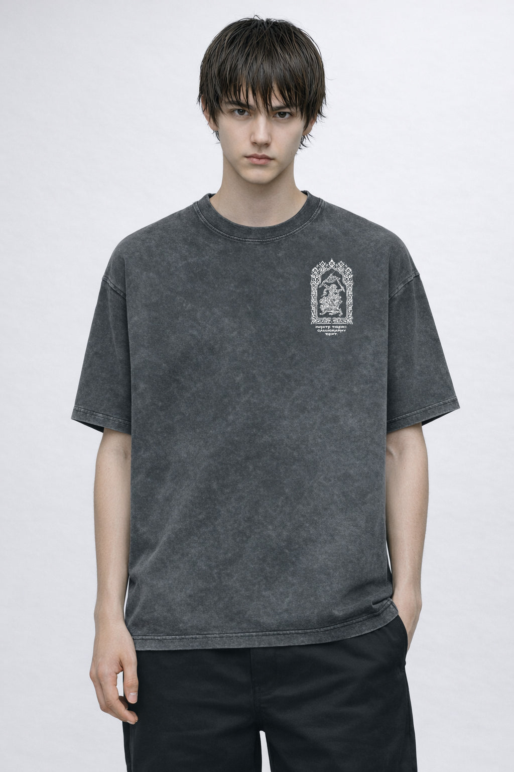Kaisai - Snow Washed Oversized T-Shirt