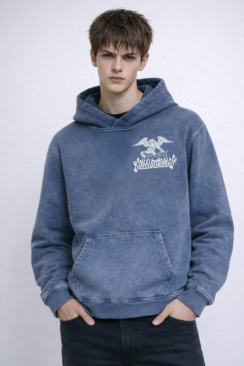 Shodo - Unisex Snow Washed Hoodie