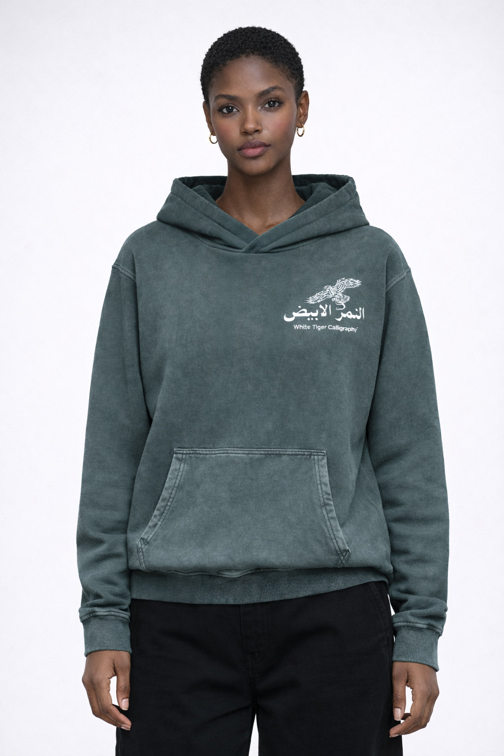 Farukon - Unisex Snow Washed Hoodie