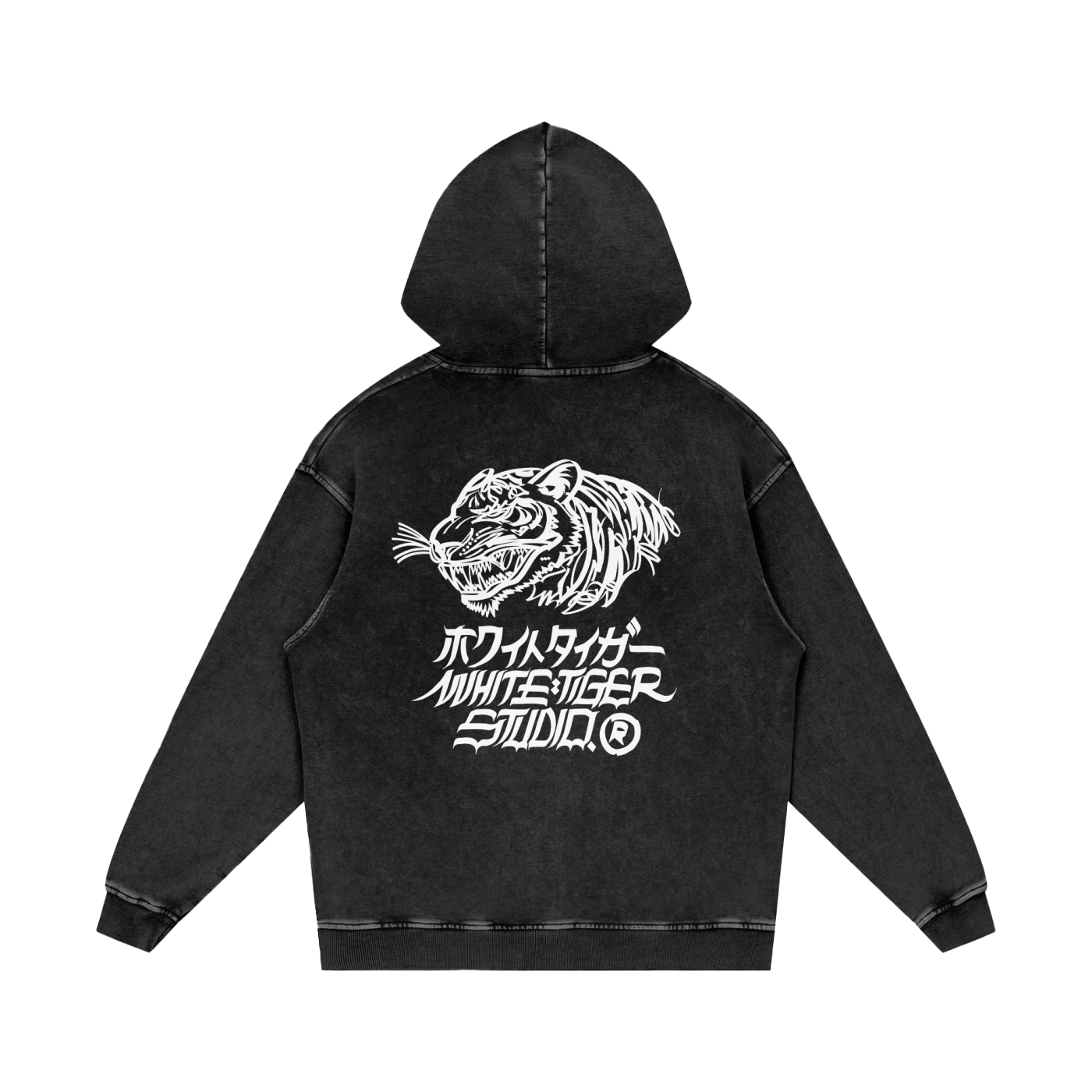 Shin'yū - Unisex Snow Washed Hoodie