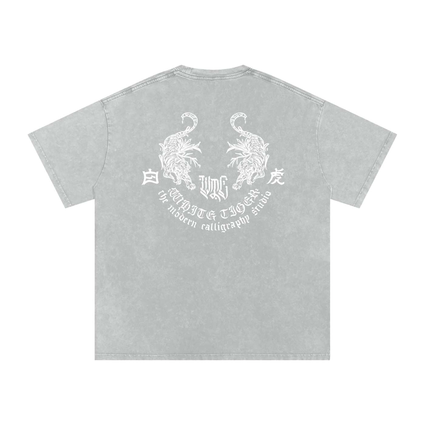 Kōgeki - Snow Washed Oversized Cotton T-Shirt