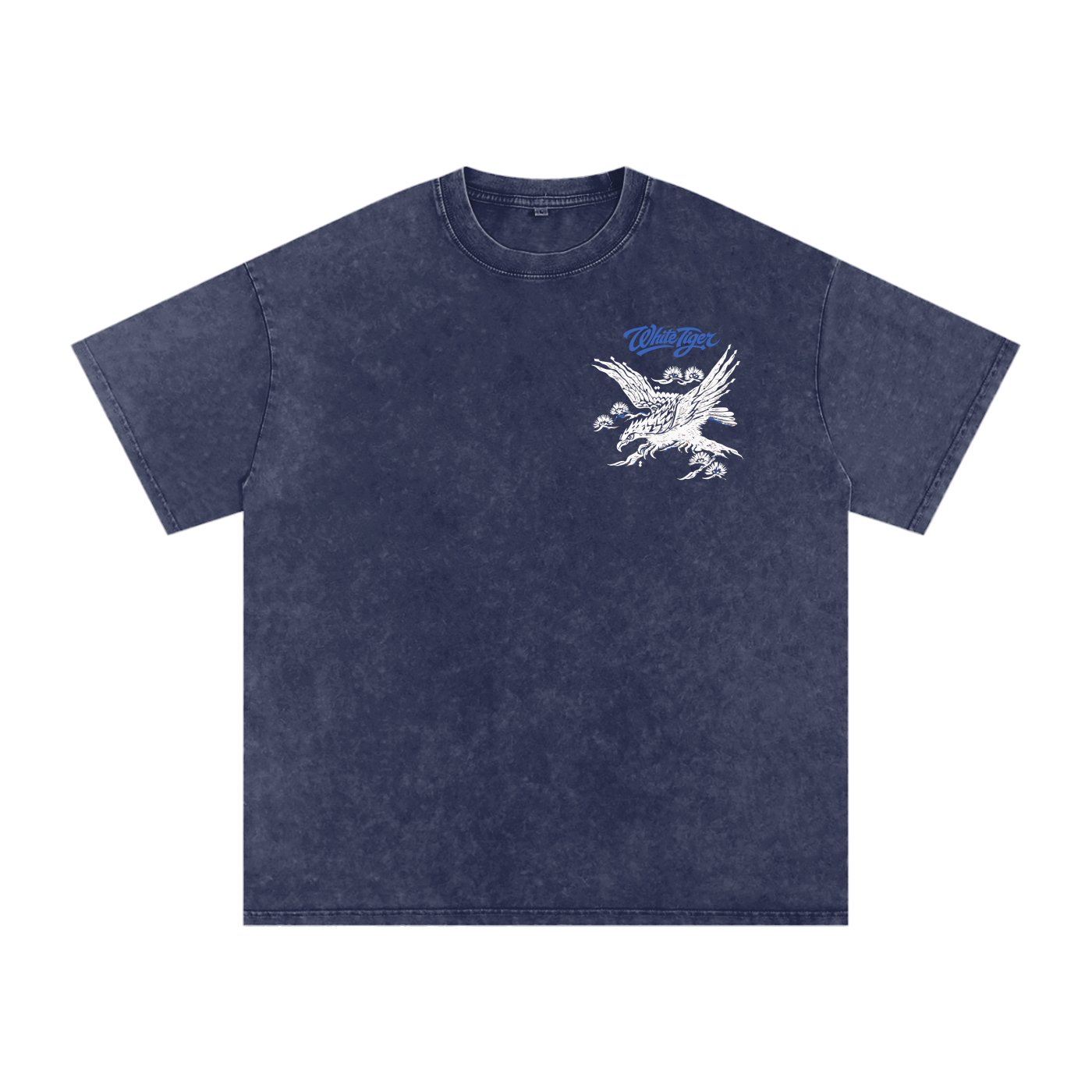 Yokosuka  - Snow Washed Oversized Cotton T-Shirt