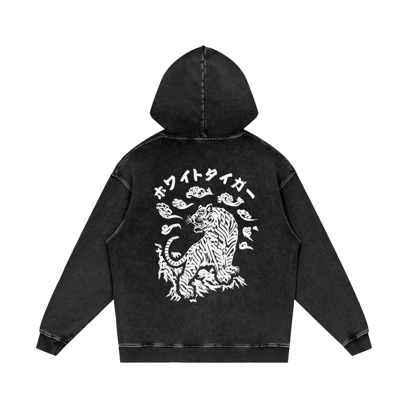 Byakko - Unisex Snow Washed Hoodie