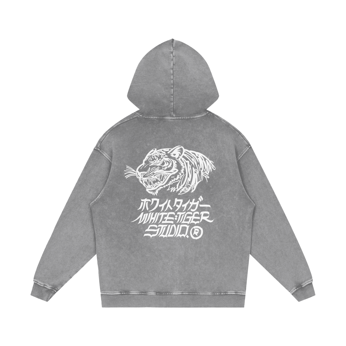 Shin'yū - Unisex Snow Washed Hoodie