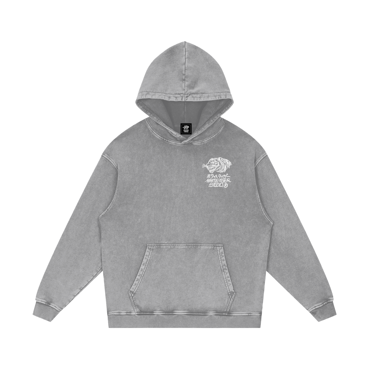 Shin'yū - Unisex Snow Washed Hoodie