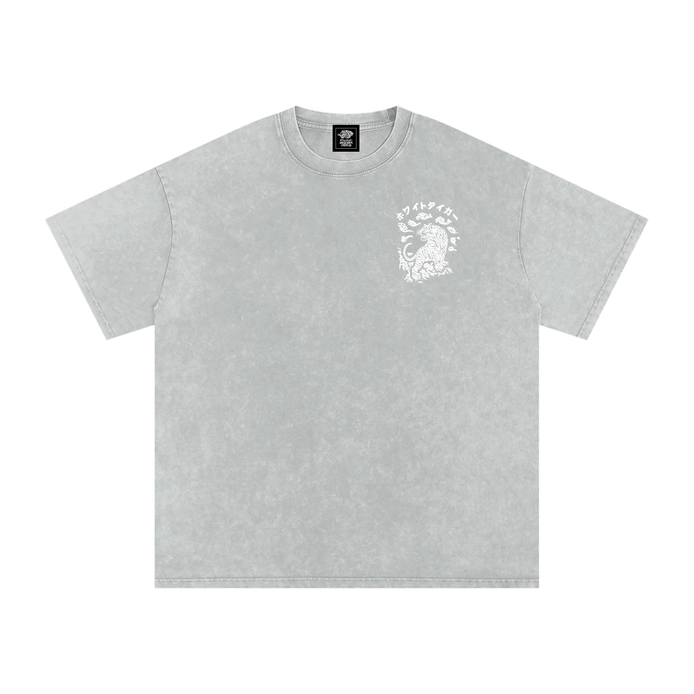 Byakko - Snow Washed Oversized T-Shirt