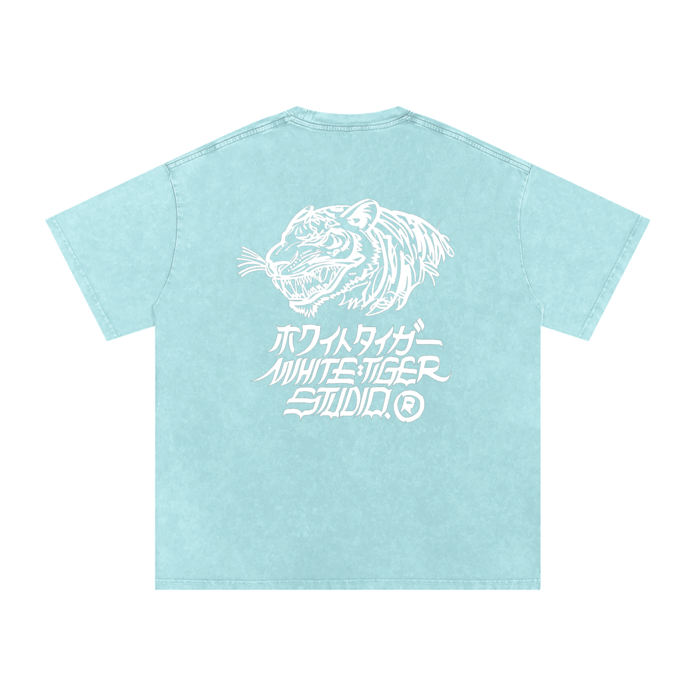 Shin'yū - Snow Washed Oversized T-Shirt