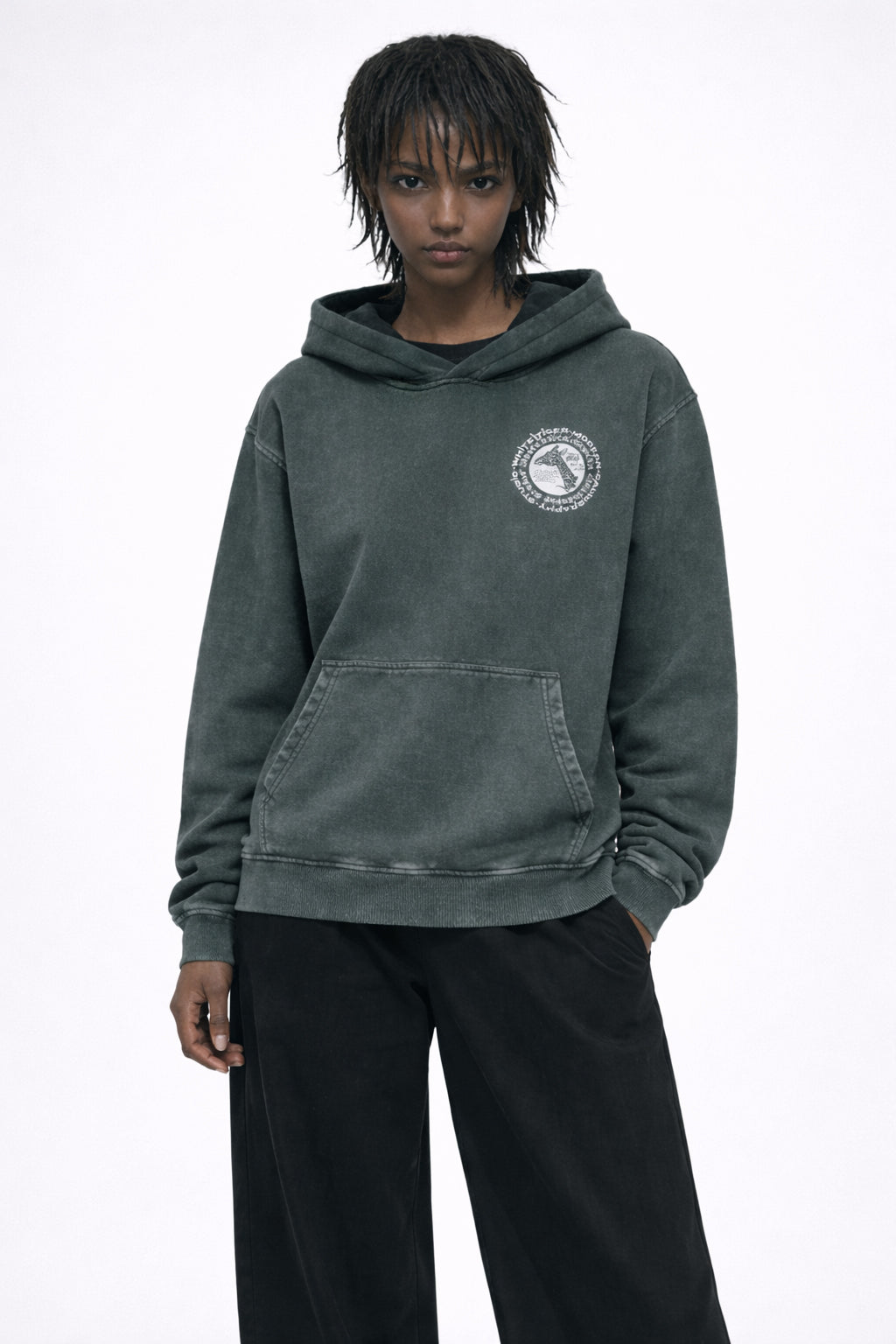 Kirin - Unisex Snow Washed Hoodie