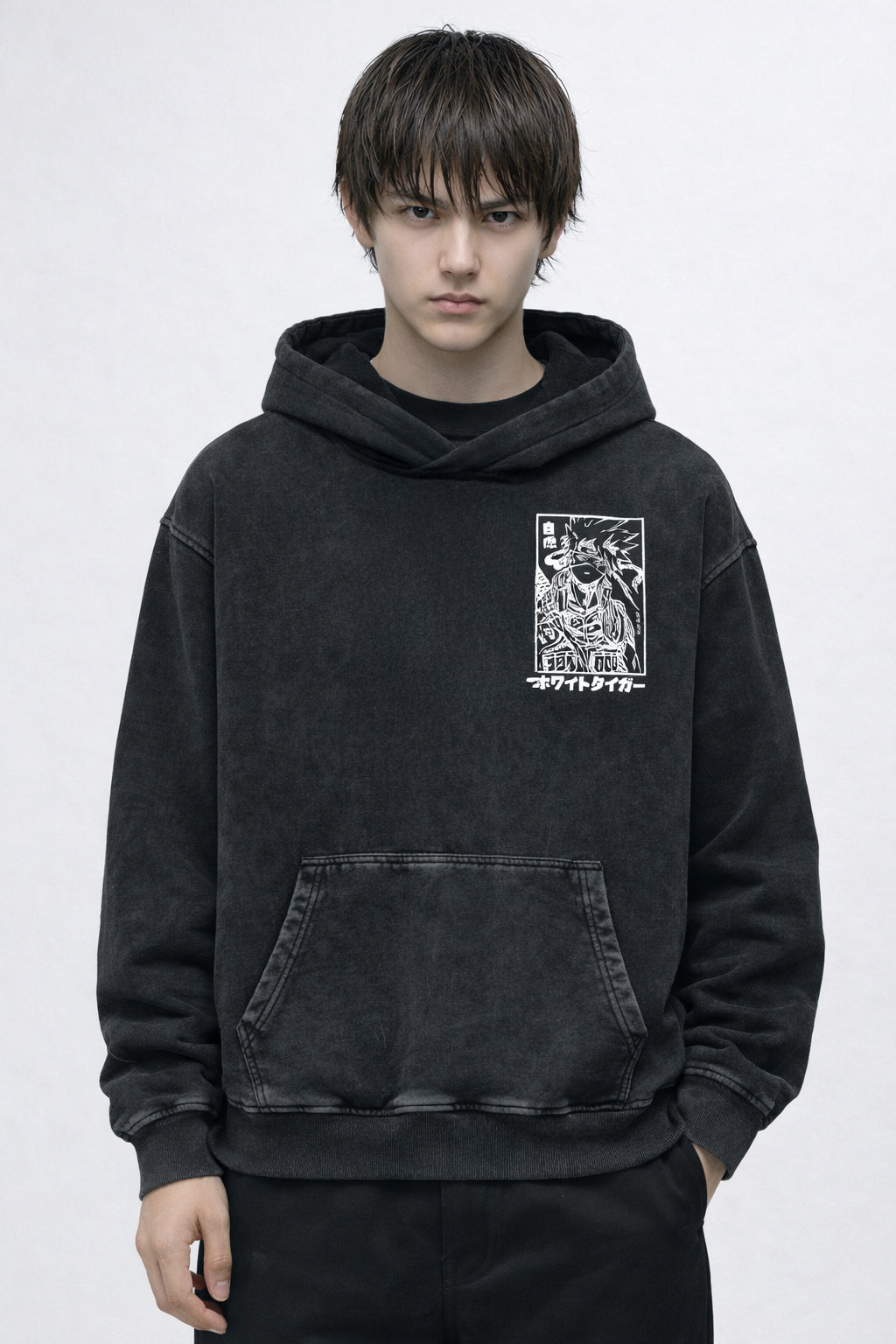 Kakashi - Unisex Snow Washed Hoodie