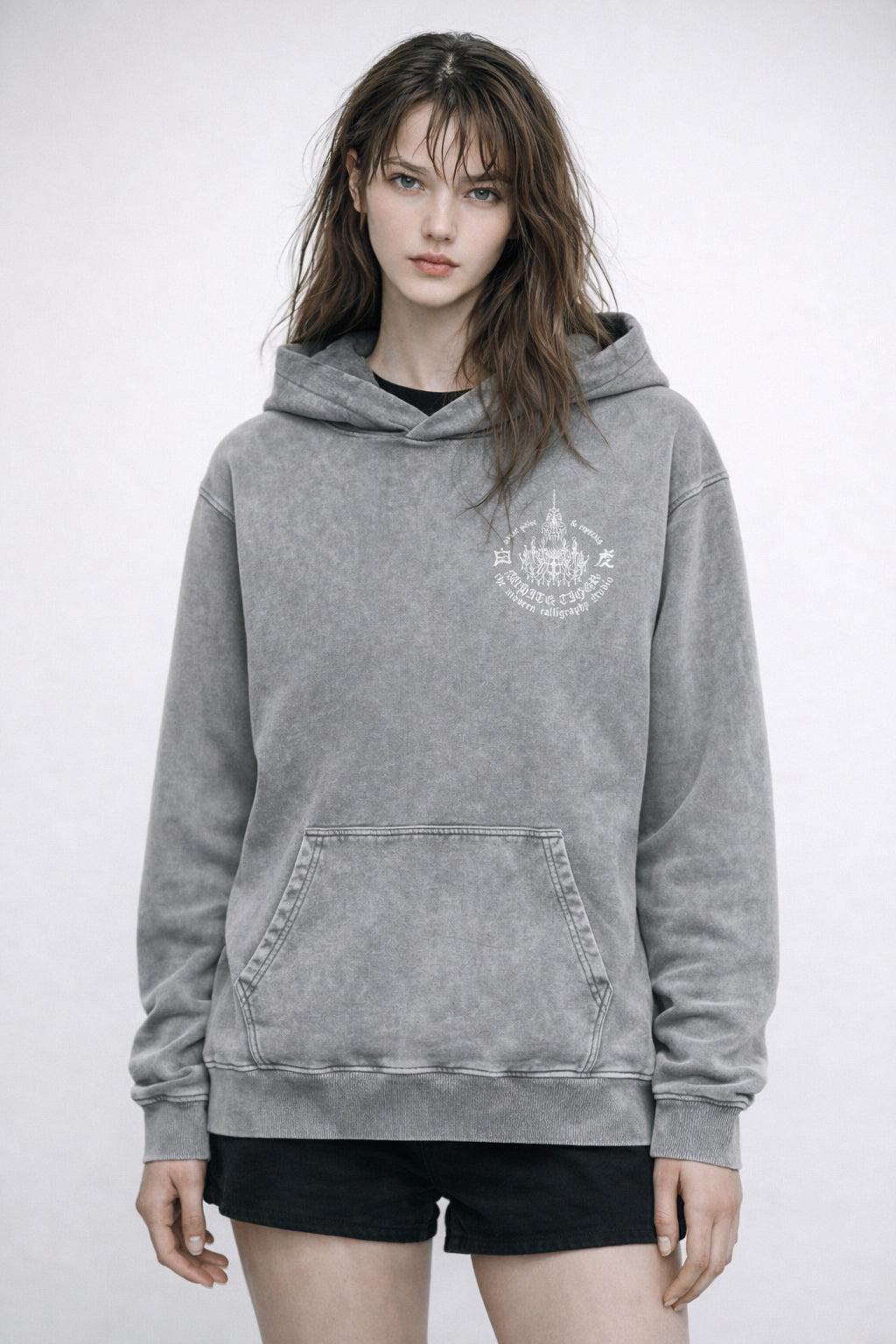 Kyandoru - Unisex Snow Washed Hoodie