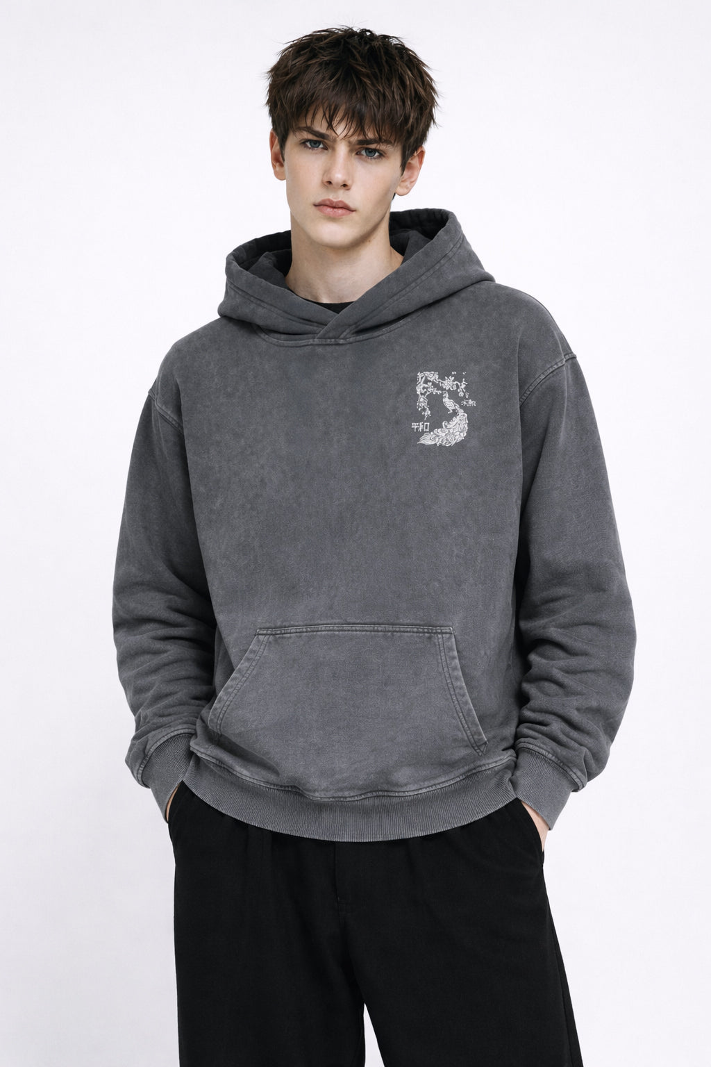 Pavo - Unisex Snow Washed Hoodie
