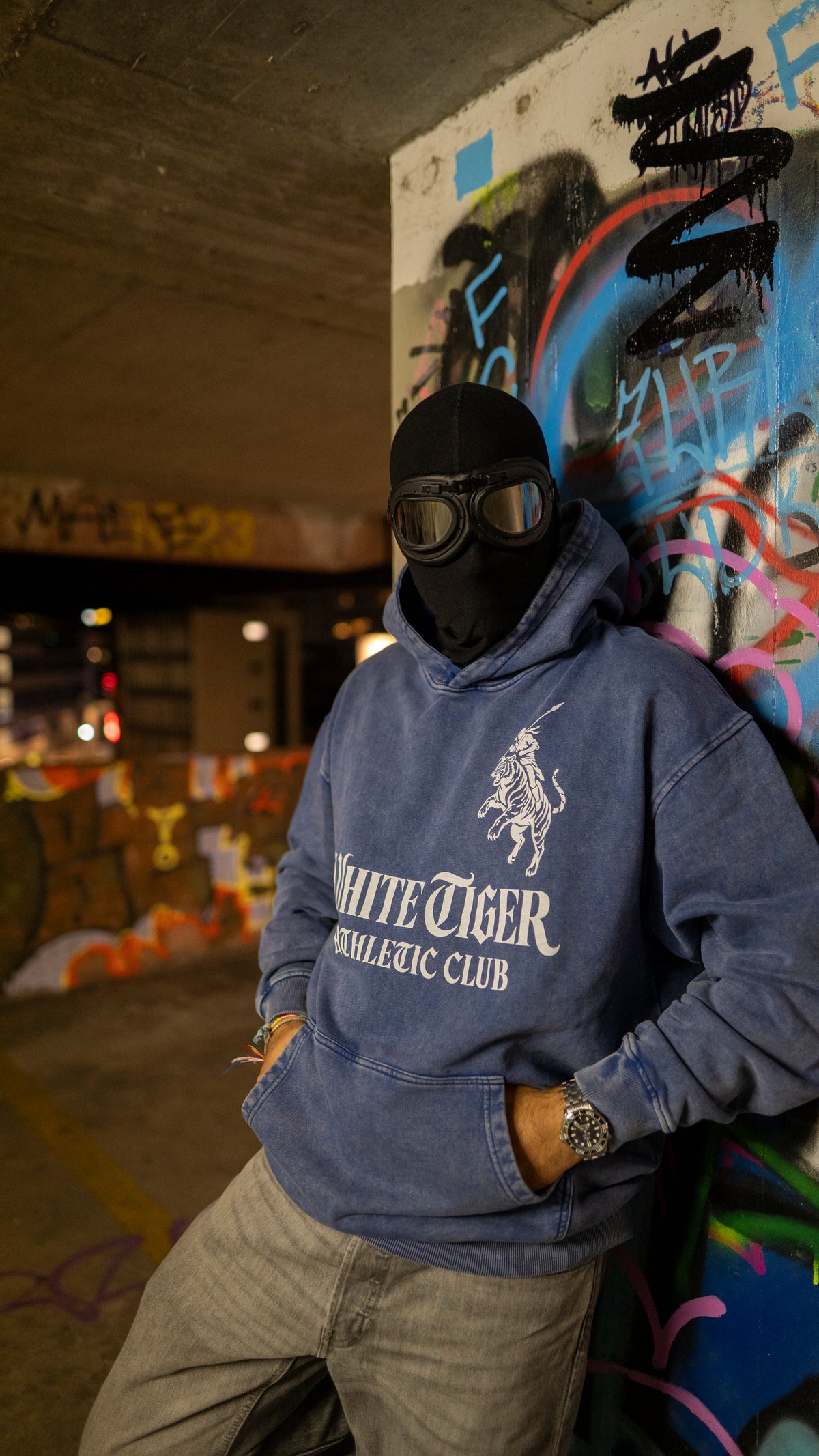 Athletic Club - Unisex Snow Washed Hoodie