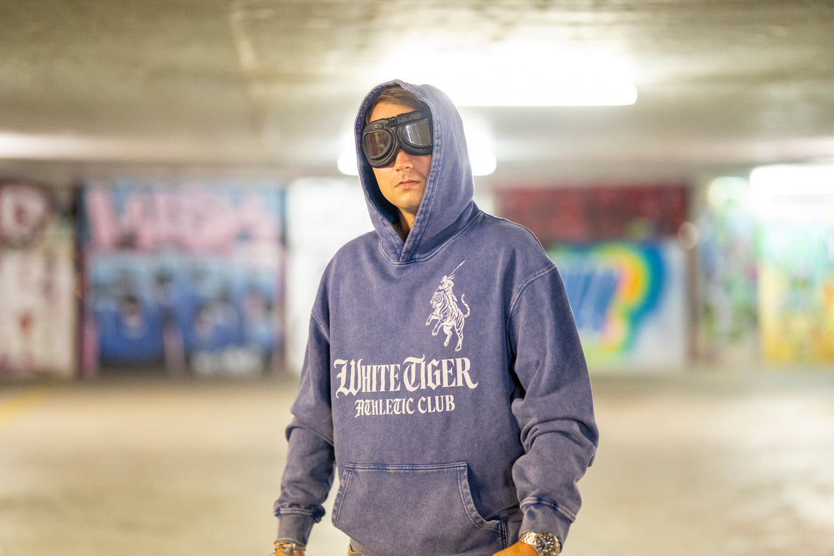 Athletic Club - Unisex Snow Washed Hoodie