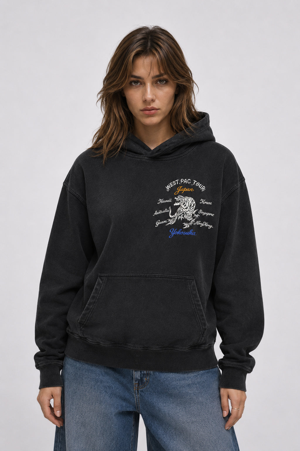 West Pacific Tour - Unisex Snow Washed Hoodie