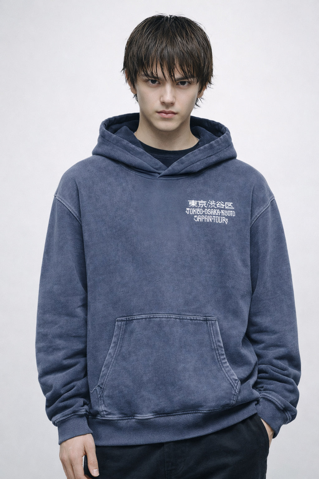 Tsuru - Unisex Snow Washed Hoodie
